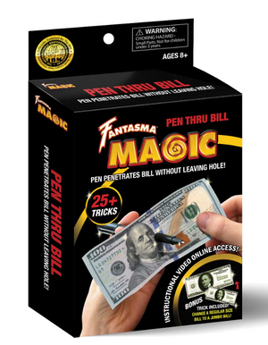 Pen Thru Bill by Fantasma Magic - Trick