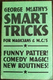 Smart Tricks for Magicians & M.C.'s by George McAthy - Book