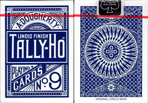 Tally-Ho Standard Playing Cards ( Circle or Fan Back) - Deck