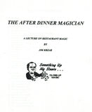 The After Dinner Magician by Jim Krzak - Book