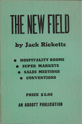 The New Field by Jack Ricketts - Book