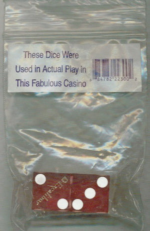 Used Casino Dice (2-Pack)