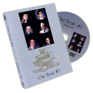 THE GREATER MAGIC LIBRARY VOLUME Ⅲ Greater Magic Video Library Vol. 36 - Our Best Vol 3 -DVD