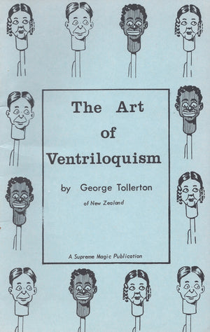 The Art of Ventriloquism by George Tollerton - Book