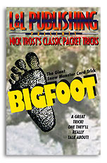 Big Foot  a Nick Trost Classic Packet Trick - Trick