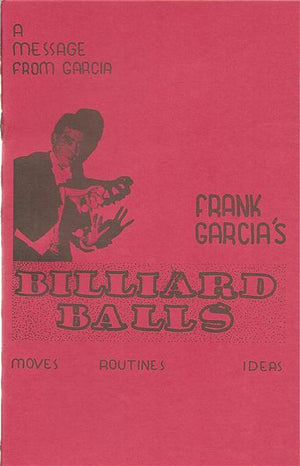 Garcia's Billiard Balls by Frank Garcia - Book