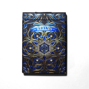 Bicycle Realms (Blue, Red, Black) Playing Cards by USPCC