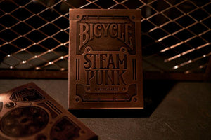 Bicycle Steampunk Playing Cards (Bronze, Silver) by USPCC and theory11