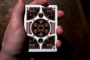 Bicycle Steampunk Playing Cards (Bronze, Silver) by USPCC and theory11