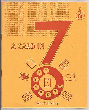 A Card in 7 by Ken de Courcy - Book
