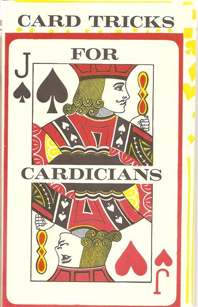 Card Tricks For Cardicians - Book