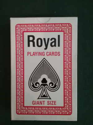 Jumbo One Way Forcing Deck by Royal Magic -Trick