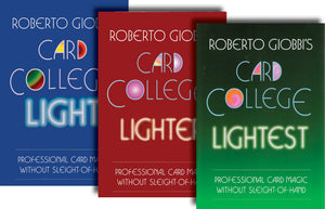 Card College Light, Lighter and Lightest by Roberto Giobbi - Book