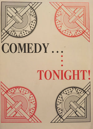 Comedy Tonight - Book