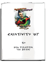 Creativity 01 by Dan Sylvester the Jester - Book