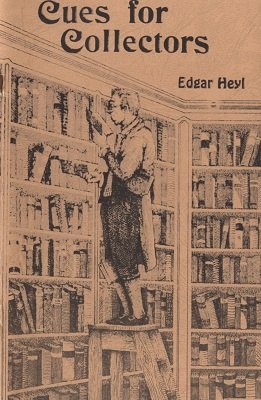 Cues For Collectors by Edgar Heyl - Book