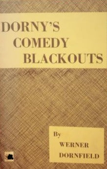 Dorny's Comedy Blackouts by Werner Dornfield - Book