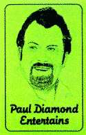 Paul Diamond Entertains - Book