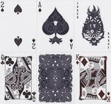 Totem Playing Cards (Black) by USPCC