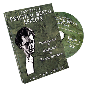 Annemann's Mental Effects Vol. 3 by Richard Osterlind - DVD