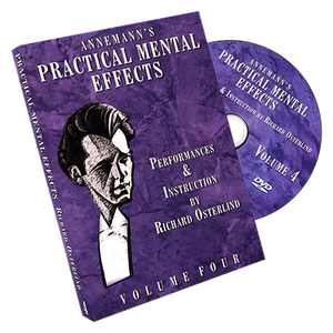 Annemann's Mental Effects Vol. 4 by Richard Osterlind - DVD