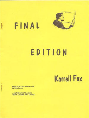 Final Edition by Karrell Fox - Book