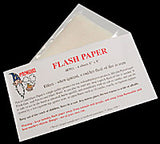 Flash Paper (4 sheets) - Accessory