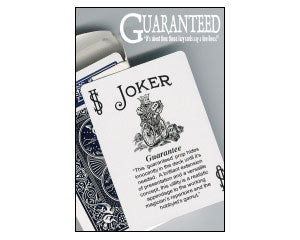 Guaranteed by Johnny Dodge ( 3 Gimmick cards)  - Trick