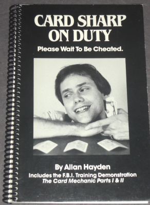Card Sharp on Duty by Allan Hayden - Book