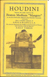 Houdini Expose on Margery by Harry Houdini - Book