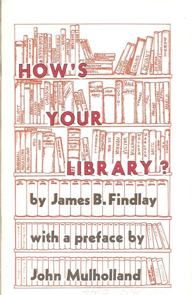 How's Your Library? by James Findlay - Book