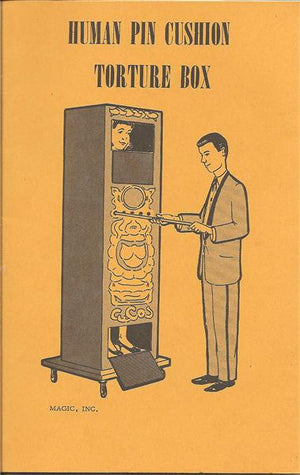 Human Pin Cushion Torture Box by Laurie Ireland - Book