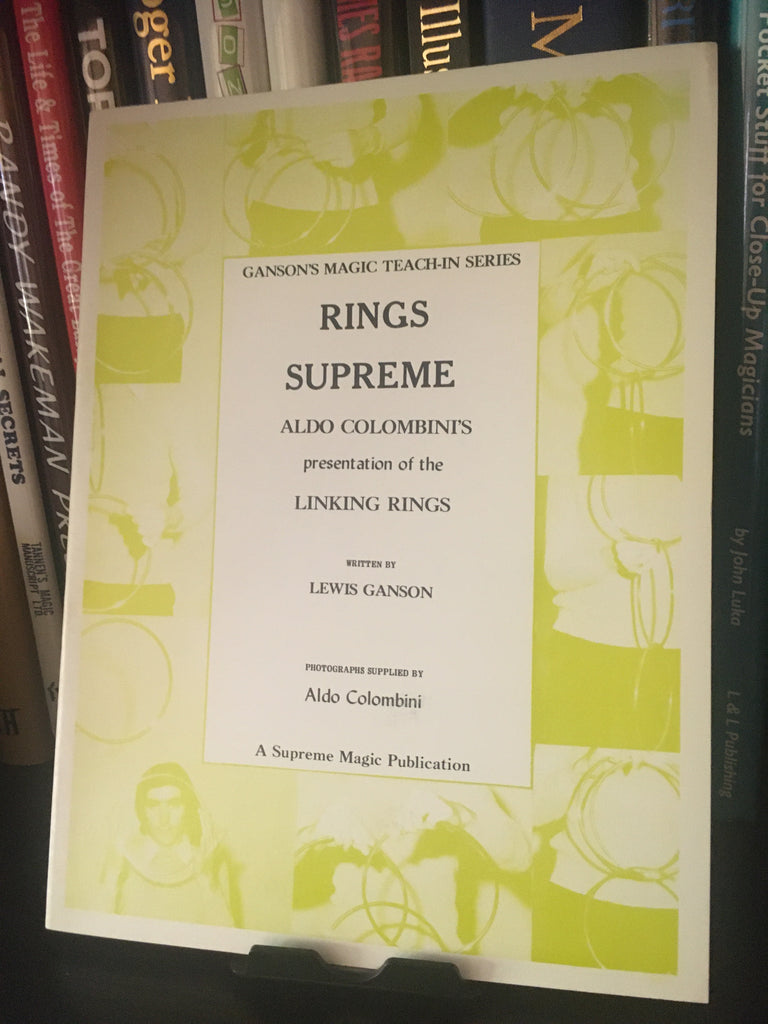 Rings Supreme by Aldo Colombini - Book