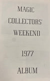 1977 Magic Collectors' Weekend Album - Book