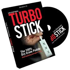 Turbo Stick by Richard Sanders (Props and DVD)