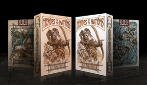 Heroes of the Nations (Light, Dark versions) Playing Cards by USPCC