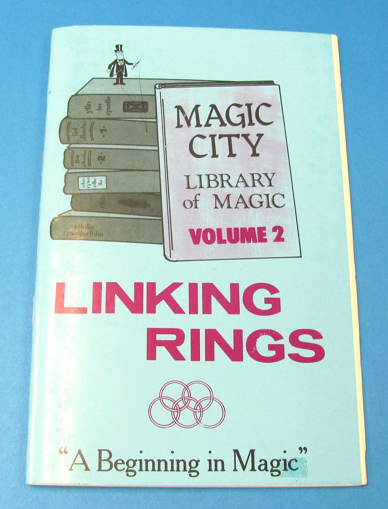 Ring Magic Book Magic City Library of Magic VOL. 2 Linking Rings - Book – Magic Inc.