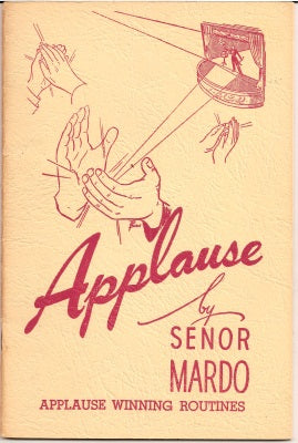Applause by Senor Mardo - Book