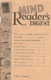 Mind Reader's Digest by Bob Somerfeld - Book