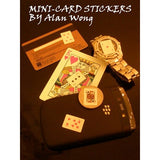 Mini Card Stickers by Alan Wong - Trick