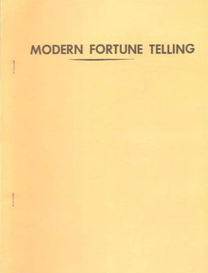 Modern Fortune Telling by S.W. Reilly - Book