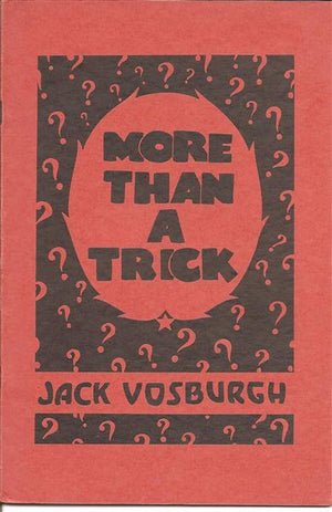 More Than A Trick - Book