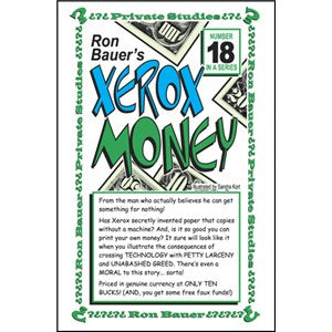 Ron Bauer's Private Studies Vol. 18 - Xerox Money - Book