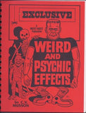 Exclusive Weird and Psychic Magic by C. V. Musson - Book