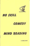 No Skill Comedy Mind Reading by S.W. Reilly - Book
