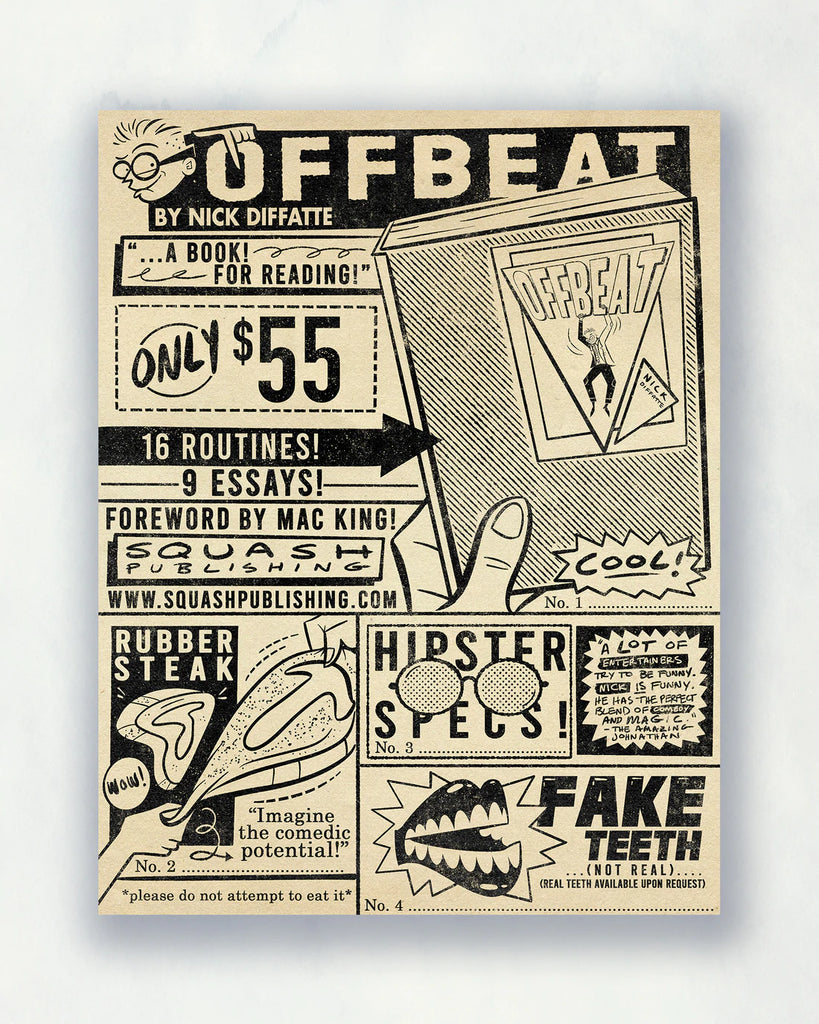 Offbeat by Nick Diffatte - Book