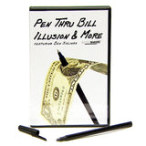 Pen Thru Bill Illusion & More by Ben Salinas - DVD