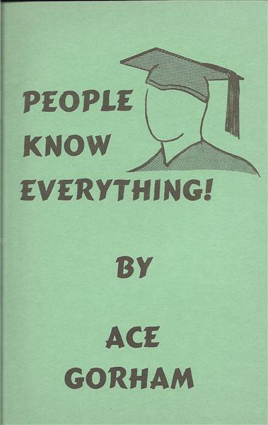 People Know Everything by Ace Gorham - Book