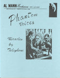 Phantom Voices By Al Mann - Book