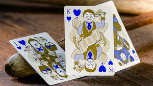 Pinocchio Playing Cards (Assorted Colors) by Elettra Deganello